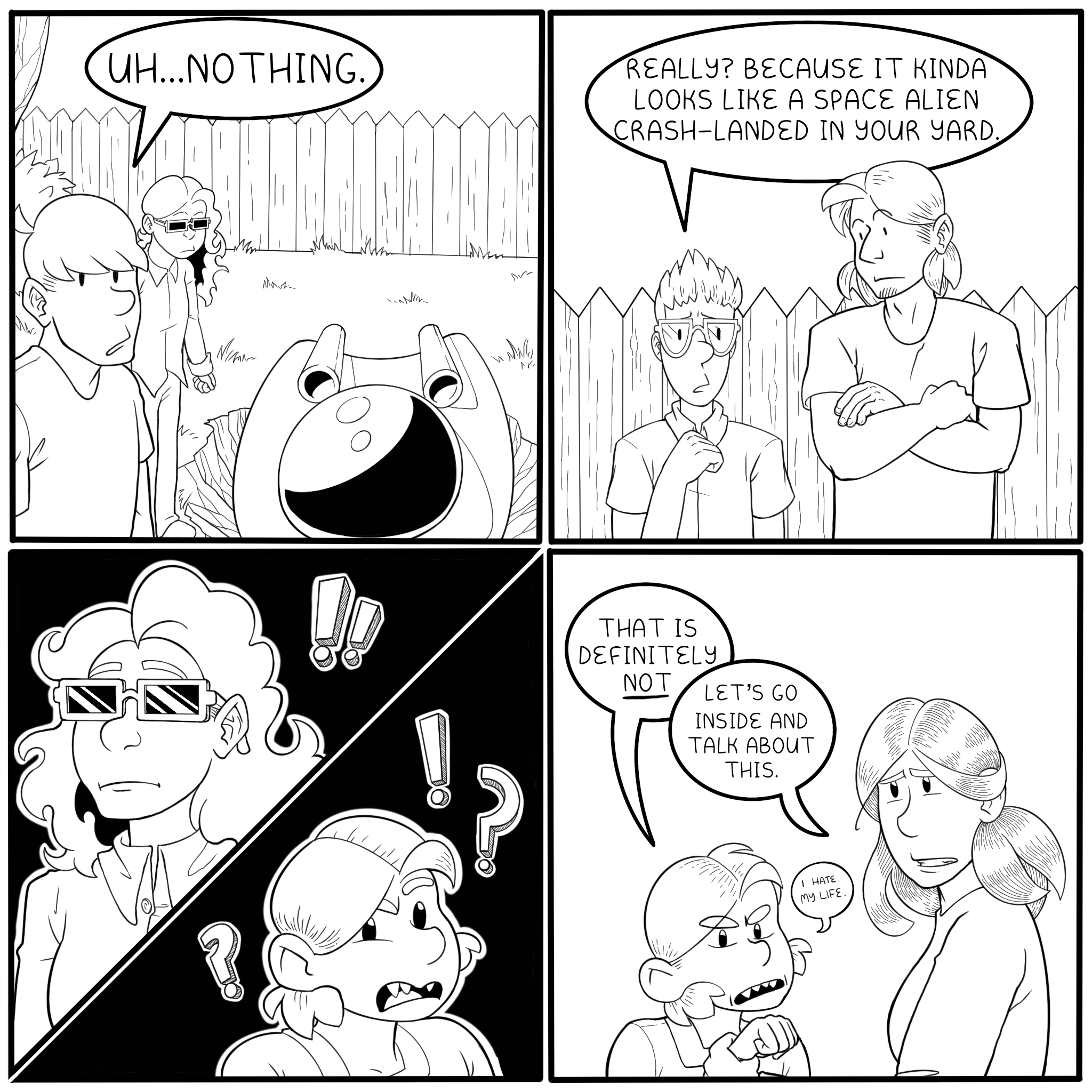 One of Simon's friends is genre-savvy enough to immediately figure out what's happening