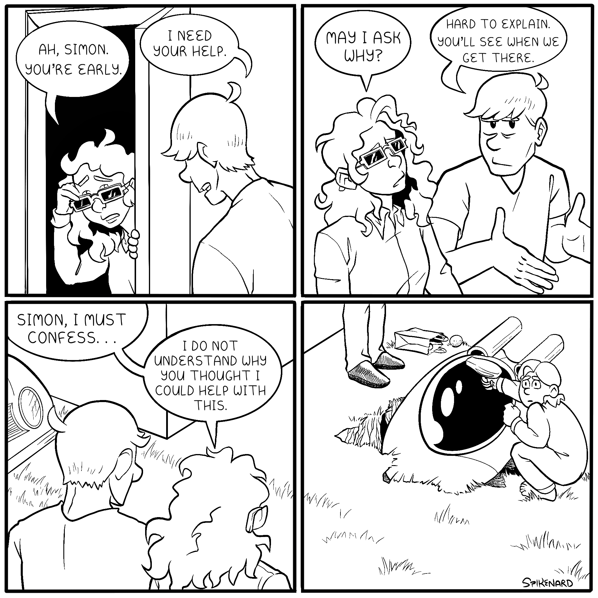 Simon and Marie return to Simon's house to find Anikai holding Simon's mother at gunpoint.