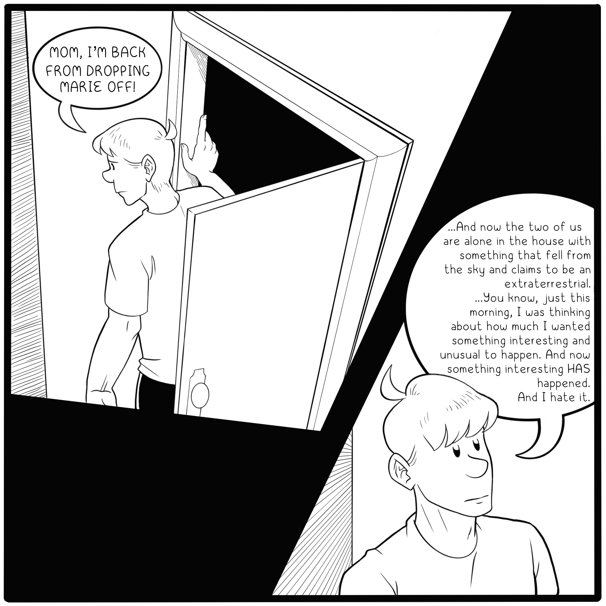 Simon muses to himself.